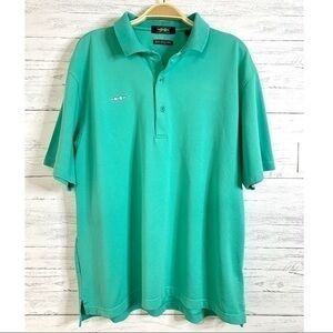 JR Crider’s Mint Green Performance Polo Shirt